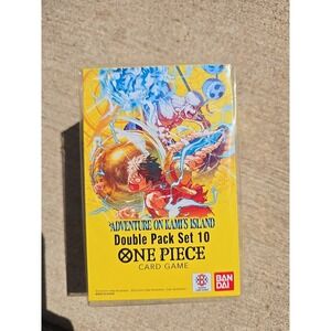NEW! One Piece TCG [OP15-EB04] DP-10 Adventure on Kami Island Double Pack SEALED
